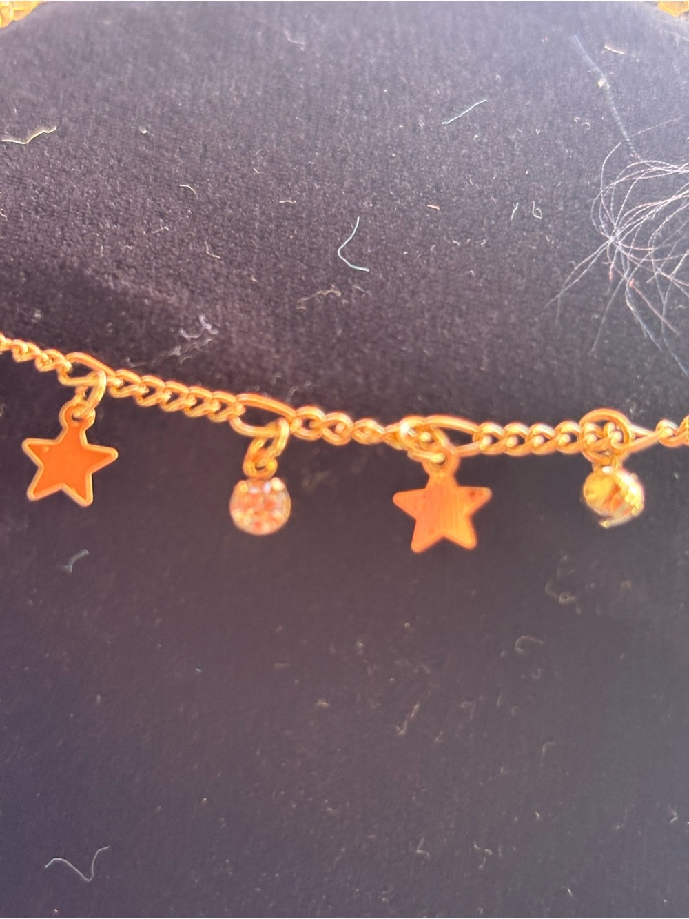Gold Star Charm Dainty Chain Choker